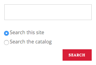 Advanced on-site search